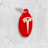 Tesla sleutelhanger zijkant